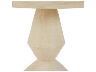 Arteriors Outdoor Calypso Tuscan Concrete Round End Table