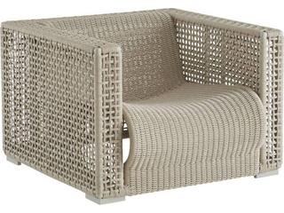 Arteriors Outdoor Guidry Buff Rope Lounge Chair
