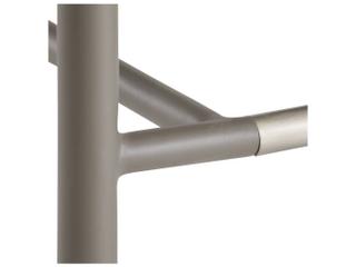 Arteriors Outdoor Feller Fossil Gray Aluminum Rope Counter Stool