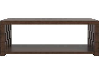 A.R.T. Furniture Verge Rectangular Wood Brown Bronze Metallic Coffee Table