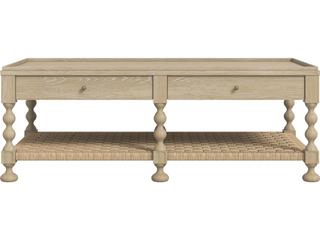 A.R.T. Furniture Haven Rectangular Wood Blonde Oak Sun Coffee Table
