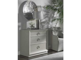 Artistica Zeitgeist Antique Linen Gray Accent Chest