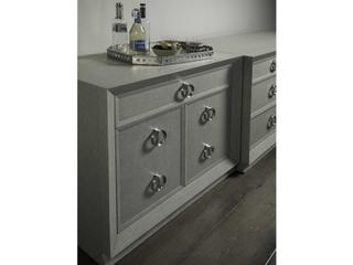 Artistica Zeitgeist Antique Linen Gray Accent Chest