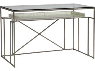 Artistica Cumulus Champagne Gray Writing Desk