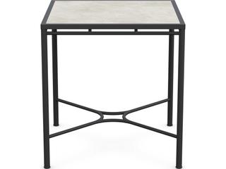 Azzurro Living Athens Noir Wrought Iron Square Counter Table