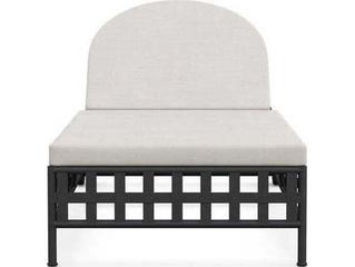 Azzurro Living Athens Wrought Iron Cushion Chaise Lounge