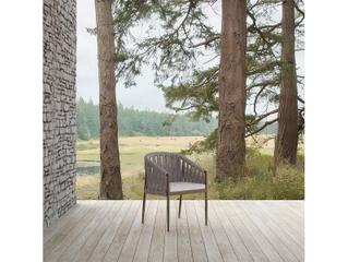 Azzurro Living Maui Aluminum Rope Dining Chair