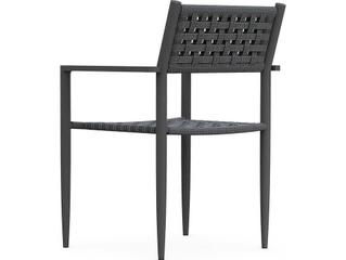 Azzurro Living Naples Aluminum Rope Dining Chair Set of 2