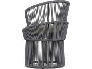 Azzurro Living Palma Aluminum Rope Dining Chair