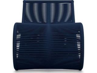 Azzurro Living Wave Aluminum Rope Chaise Lounge