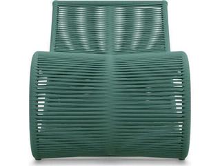 Azzurro Living Wave Aluminum Rope Chaise Lounge