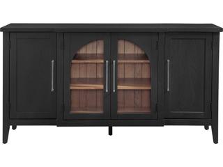 Bassett Mirror Fynn 68" Mango Wood Black Sideboard