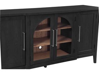 Bassett Mirror Fynn 68" Mango Wood Black Sideboard
