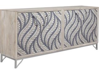 Bassett Mirror Leia 74" Mango Wood Sideboard