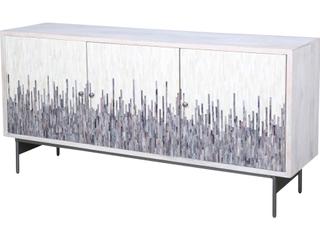 Bassett Mirror 66" White Sideboard