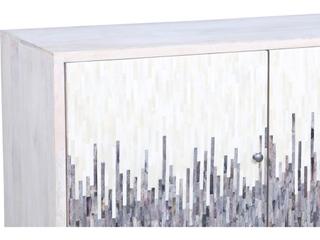 Bassett Mirror 66" White Sideboard
