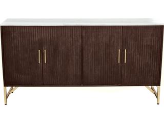 Bassett Mirror 60" Mango Wood Brown Sideboard