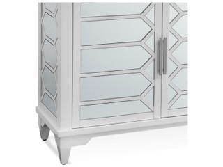 Bassett Mirror Redi 38" Poplar Wood White Sideboard
