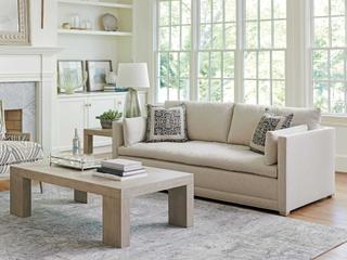 Barclay Butera Malibu Surfrider Rectangular Wood Cocktail Table