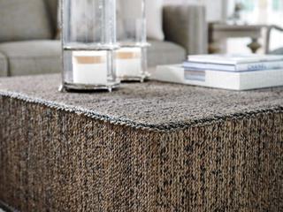 Barclay Butera Malibu Decker Woven Square Cocktail Table
