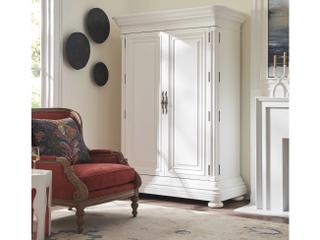 Barclay Butera Villa Blanca Mallet White Grand Villa Cabinet