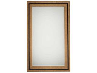 Newport La Costa Raffia Rectangular Wall Mirror