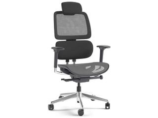 Voca Black Mesh Adjustable Ergonomic Swivel Computer Office Chair