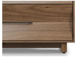 BDI Kava 6-Drawers Brown Hardwood Double Dresser