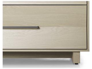 BDI Kava 6-Drawers White Hardwood Double Dresser
