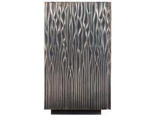 Bernhardt Interiors Antique Silver Mango Wood Accent Chest