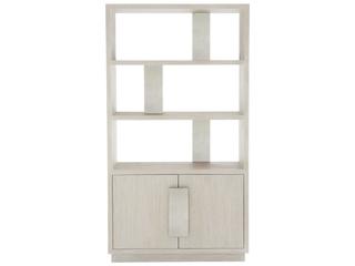 Bernhardt Interiors Jicama Shiny Nickel Estagere