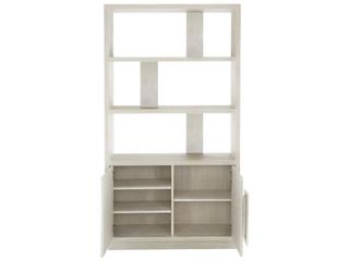 Bernhardt Interiors Jicama Shiny Nickel Estagere