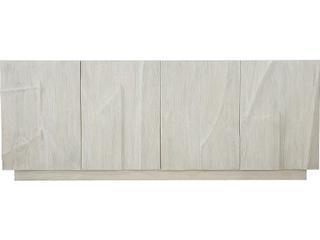 Bernhardt Interiors Alvarez 84" Rubberwood Jicama Entertainment Credenza