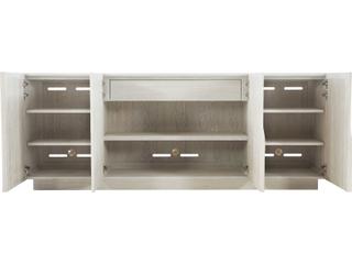 Bernhardt Interiors Alvarez 84" Rubberwood Jicama Entertainment Credenza