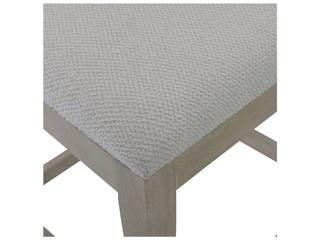 Bernhardt Solaria Upholstered Oak Wood Bar Stool