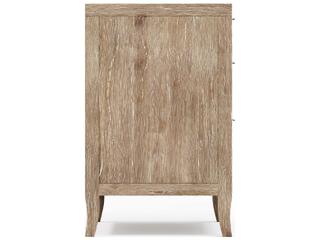 Bernhardt Tribeca 3-Drawers Brown Oak Wood Nightstand