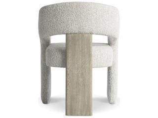 Bernhardt Arcadia Beige Upholstered Arm Dining Chair