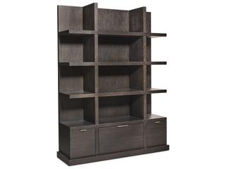 Bernhardt Geneve Brown Bookcase