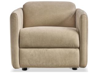 Bernhardt Sierra Beige tan Leather Recliner