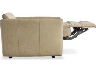 Bernhardt Sierra Beige tan Leather Recliner