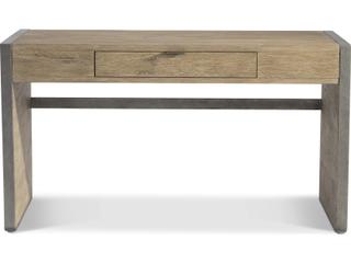 Bernhardt Tribeca Aurum Brown Oak Wood Computer Desk