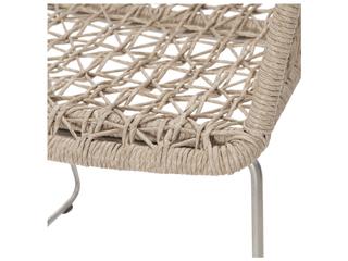 Bernhardt Exteriors Carmel Hazelnut Arm Outdoor Patio Dining Chair