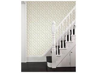 Brewster Home Fashions A-street Prints Quantum Green Trellis Wallpaper