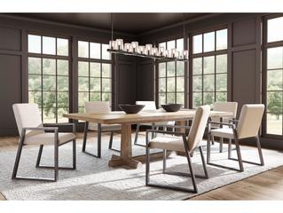 Bernhardt Tribeca Oak Wood Dining Room Set