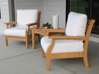 Berlin Gardens Classic Terrace Recycled Plastic Outdoor Lounge Set