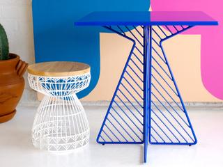 Bend Goods Outdoor Sweet Galvanized Iron Dining Set