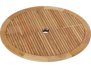 Barlow Tyrie Equinox Lazy Susan - Natural Teak - 29"W