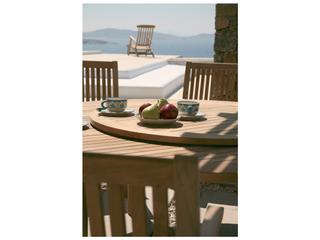 Barlow Tyrie Drummond Lazy Susan - Natural Teak - 43"