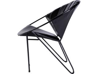 Butler Harlan Black Leather Accent Chair