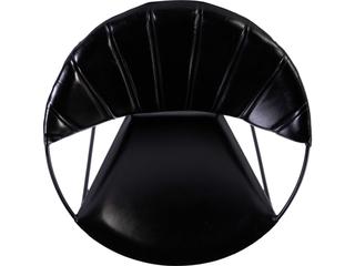 Butler Harlan Black Leather Accent Chair